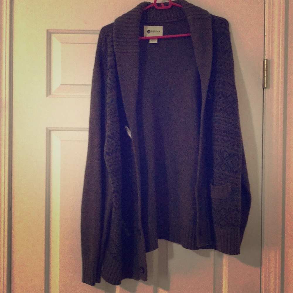 Haggar Shawl collar cardigan